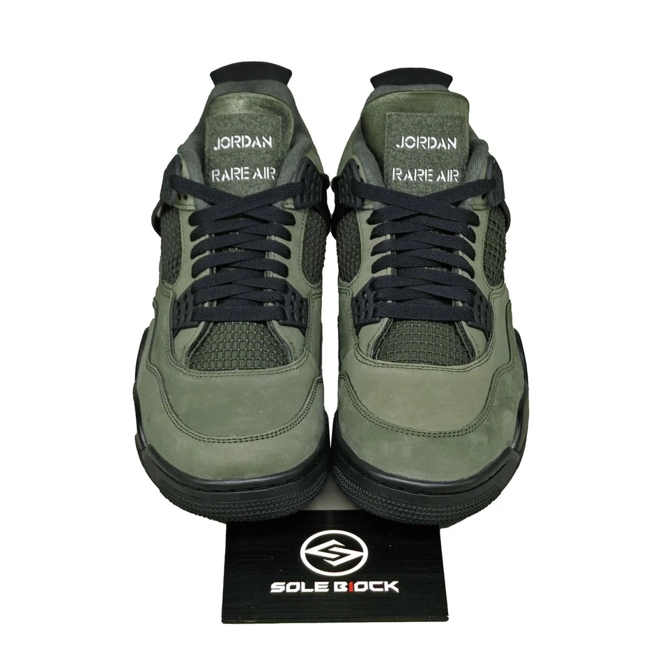 Size 12 - Undefeated x Air Jordan 4 Retro 2025 Green for sale