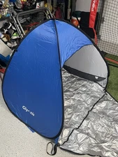 Glymnis Pop Up Beach Tent UPF 50+ Sun Shelter for 1-2 People, Zipper Door,Size S