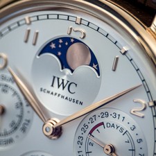 IWC Portugieser Silver Men's Watch IW503302 Silver Dial Complete Set 3