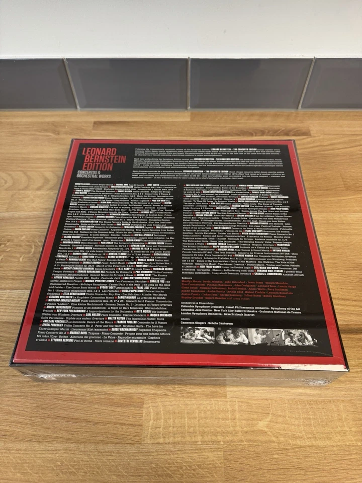 Leonard Bernstein Edition: Concertos & Orchestral Works 80CD SEALED Foto 2 de 3