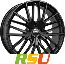 CMS C36 matt black 8x18" ET48 LK5 108 ML 67.2 Alufelgen 18 Zoll