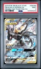 Pokémon Pikachu & Zekrom GX SM168 Holo Tag Team Tin Promo PSA 9