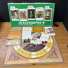 Vintage Masterpiece The Art Auction Board Game Parker Brothers Complete CIB Set