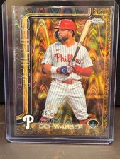 2025 Topps Gilded KYLE SCHWARBER Gold   Wave Refractor 23/25 SSP Phillies
