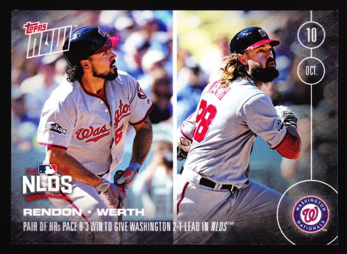 2016 Topps Now 562 Anthony Rendon / Jayson Werth