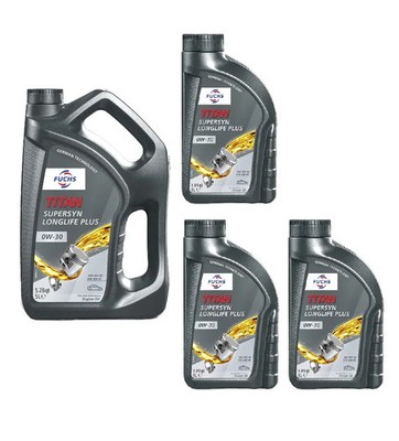 Fuchs Titan Supersyn Longlife Plus 0W-30 Motoröl 8Liter VW 506 01