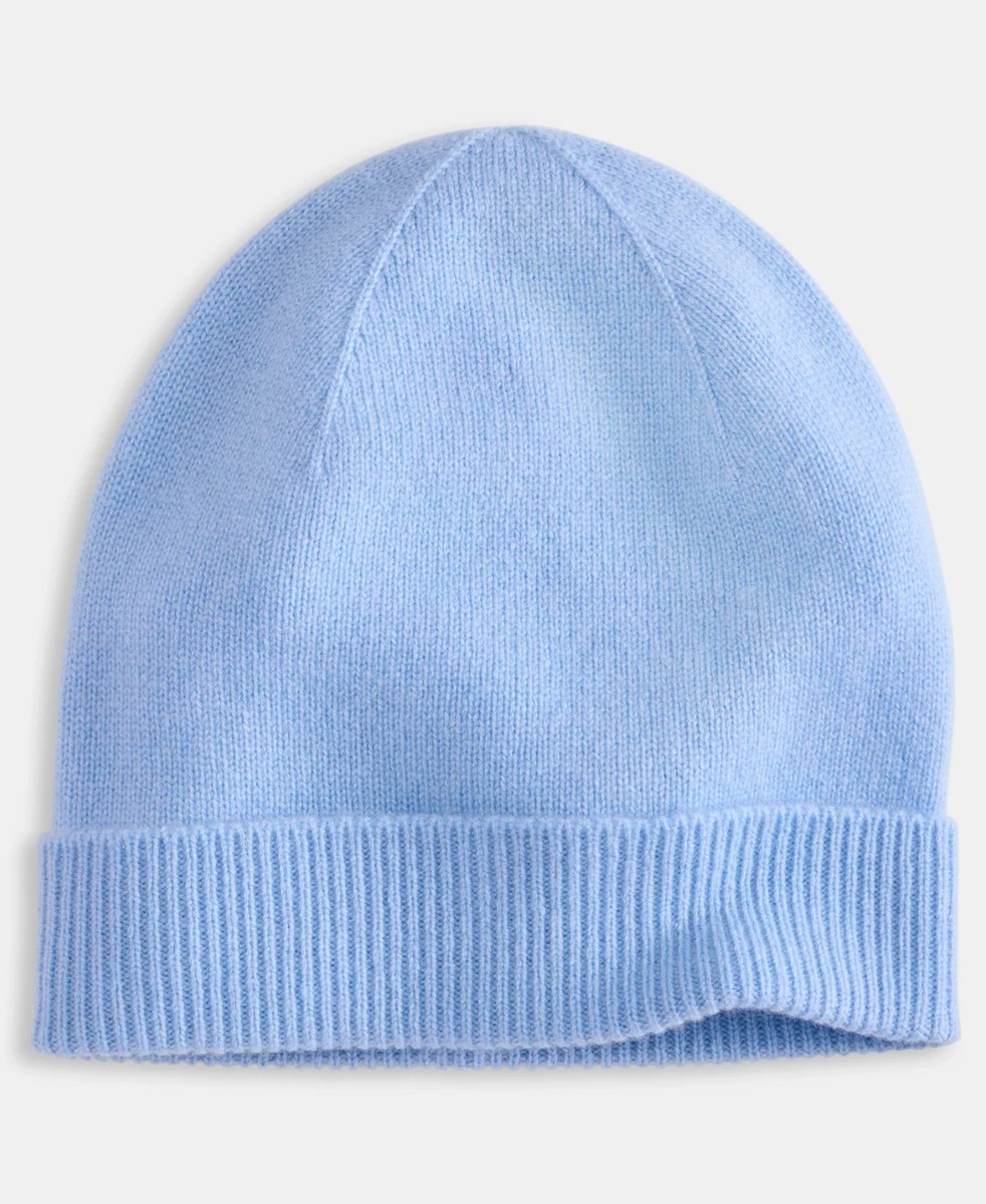 Charter Club Women\'s Blue 100% Cashmere Cuffed Beanie One Size Charter Club 100% Cashmere Cuffed Beanie Women main image 3