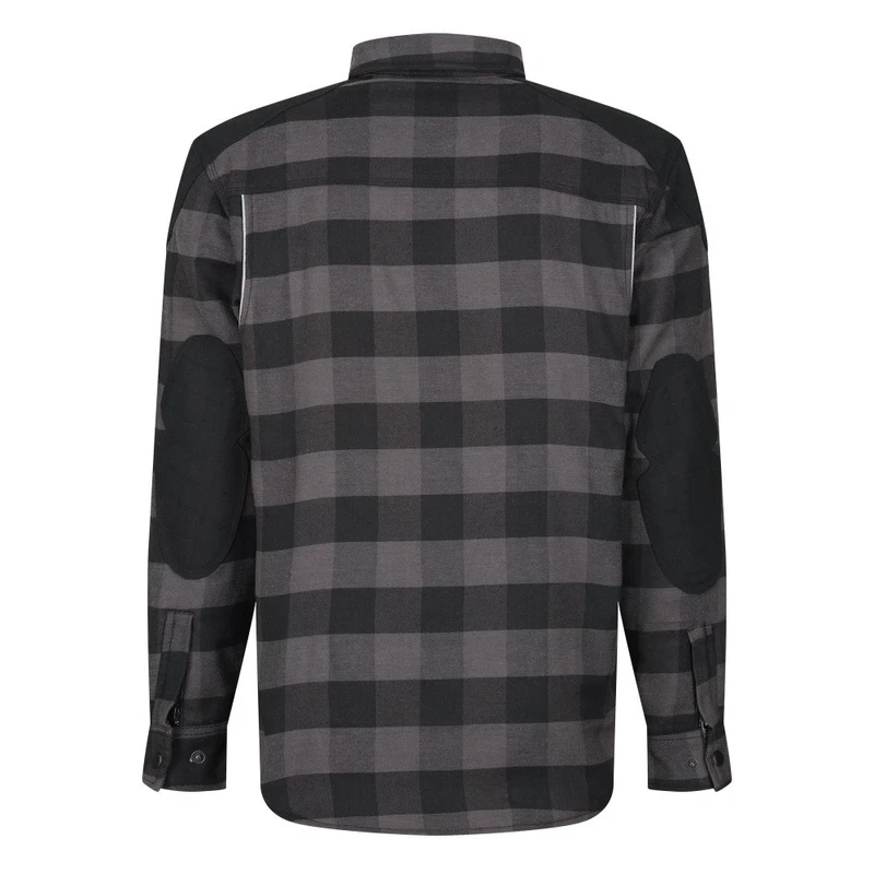 MotoBull Woody Flannel Shacket Shirt Aa Grey, photo 2 of 7
