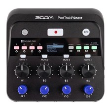 Zoom PodTrak P4next Portable Multitrack Podcast Recorder