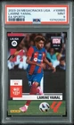 2023 PANINI MEGACRACKS LALIGA EA SPORTS #108BIS LAMINE YAMAL ROOKIE RC PSA 9