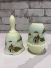 Fenton Bell And Fairy Lamp Set