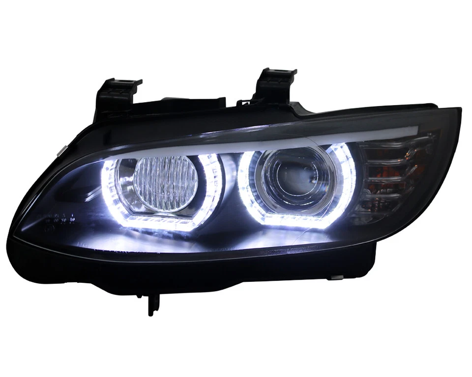 HID Xenon Scheinwerfer Tagfahrlicht für BMW E92 E93 mit AFS Bj. 05-10 Schwarz - Bild 2 von 4
