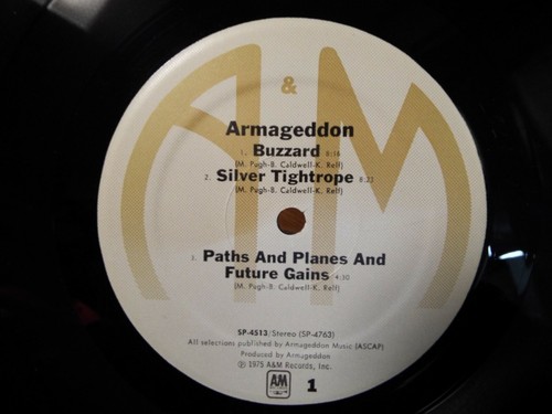 ARMAGEDDON KEITH RELF 1975 LP VINYL ALBUM - Picture 4 of 5