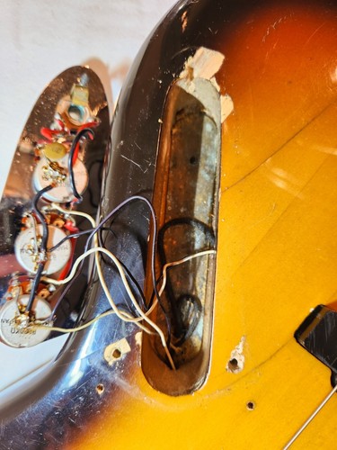 Squier jv Jazz Bass Japan vintage 1983 Sunburst - Vintage - Foto 21 di 22