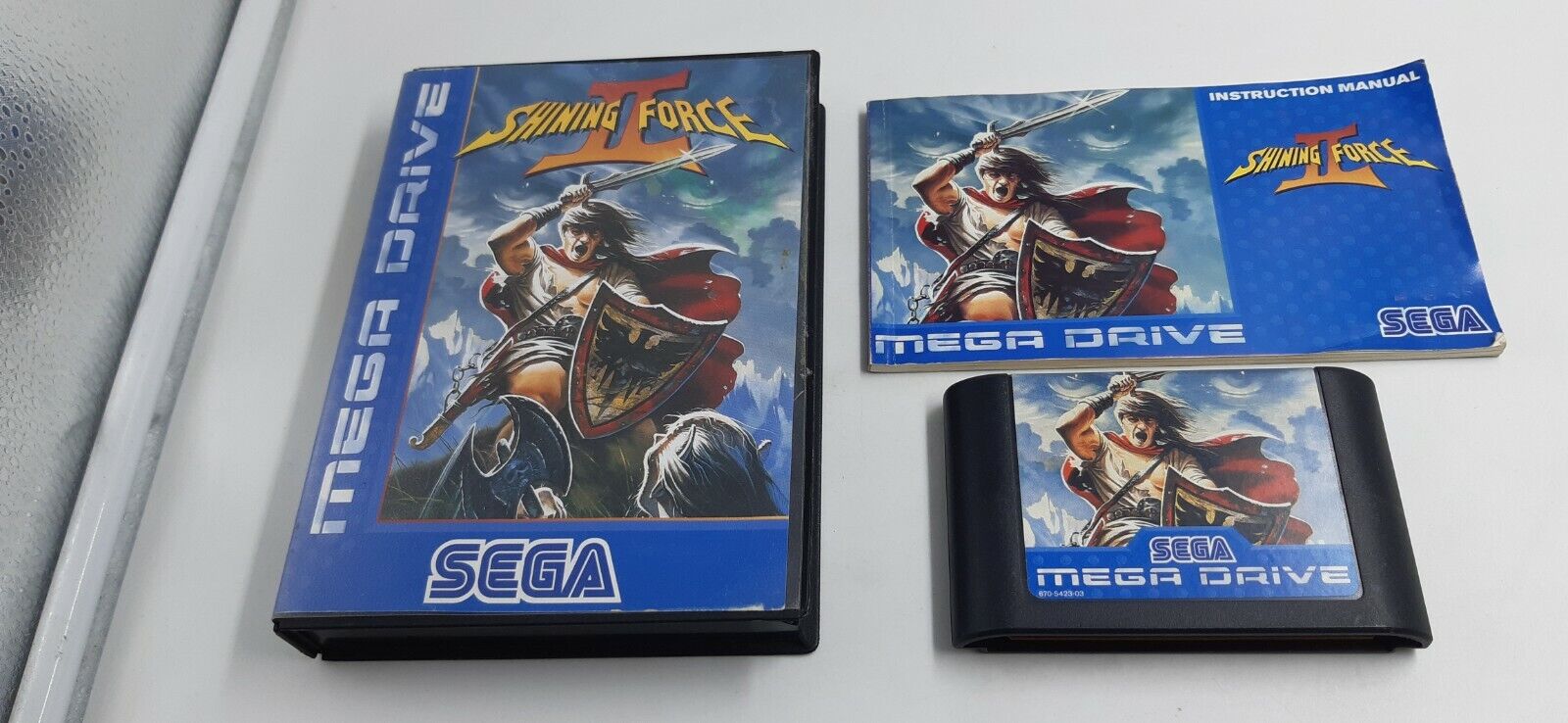 Jeu Sega Megadrive Mega Drive Shining Force II 2 complet