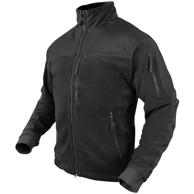 Alpha Micro Fleece Snow Jacket Black 