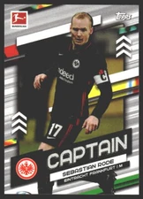 Sebastian Rode #TC-SR 2021-22 Topps Bundesliga Team Captains Eintracht Frankfurt