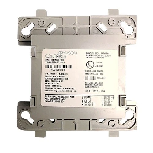 NEW JOHNSON CONTROLS M302MJ MODULE FIRE ALARM FAST SHIPPING - Picture 1 of 2