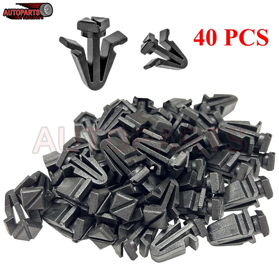 40x Clip de parrilla delantera 01553-03831 para Nissan Quest 200SX Máxima Tsuru 95-98 Foto 3 de 4