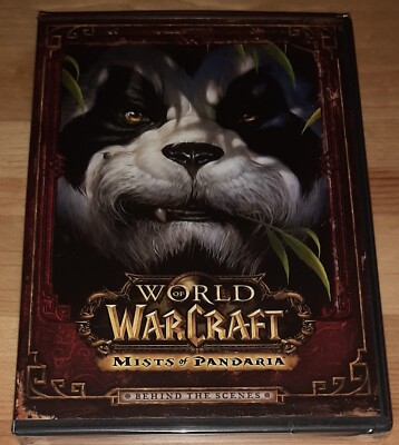 World of Warcraft: Mists of Pandaria - Behind the Scenes (DVD, 2012) * NO GAME *