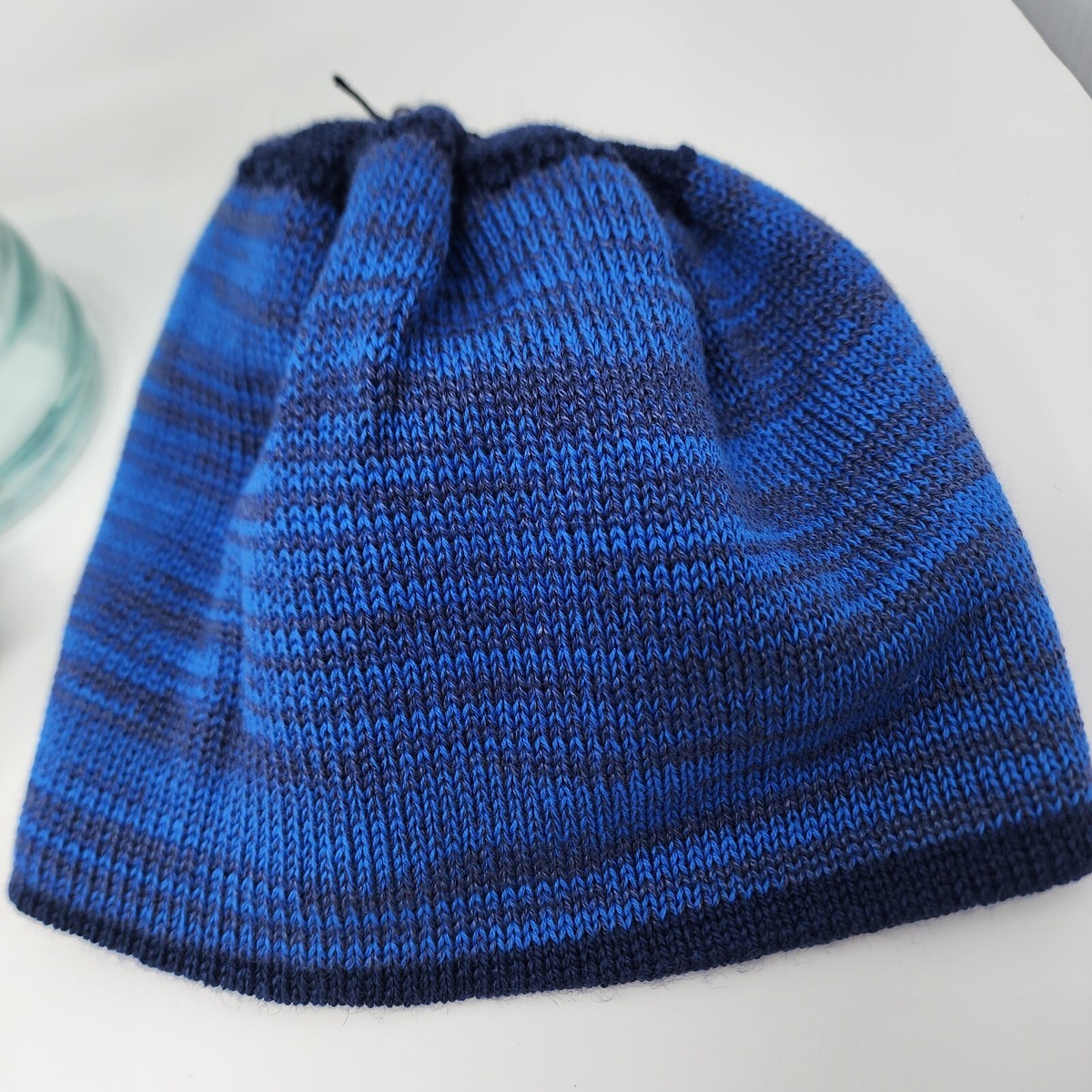 Vintage Nordic FAIR ISLE Wool Beanie Hat Knit Cap Size  display picture 2