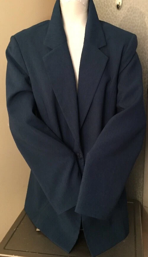 Blazer para mujer 16T Liz Baker verde azulado Foto 4 de 4