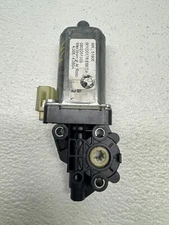 2006-2008 BMW 750li E66 Rear Passenger Door Window Glass Sun Shade Motor OEM