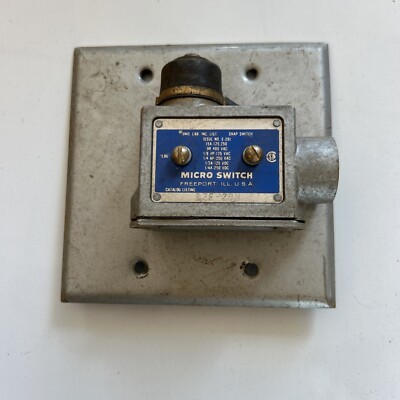 Honeywell Micro Switch BZE-2RN Used