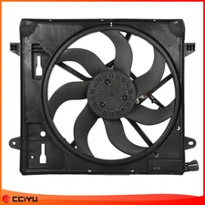 624080 Radiator Cooling Fan Assembly For 2012 2013 2014-2017 Jeep Wrangler