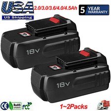 1/2Packs 18V 18-Volt 4500mAh NiCD Battery For Porter Cable PC18B Cordless Tools