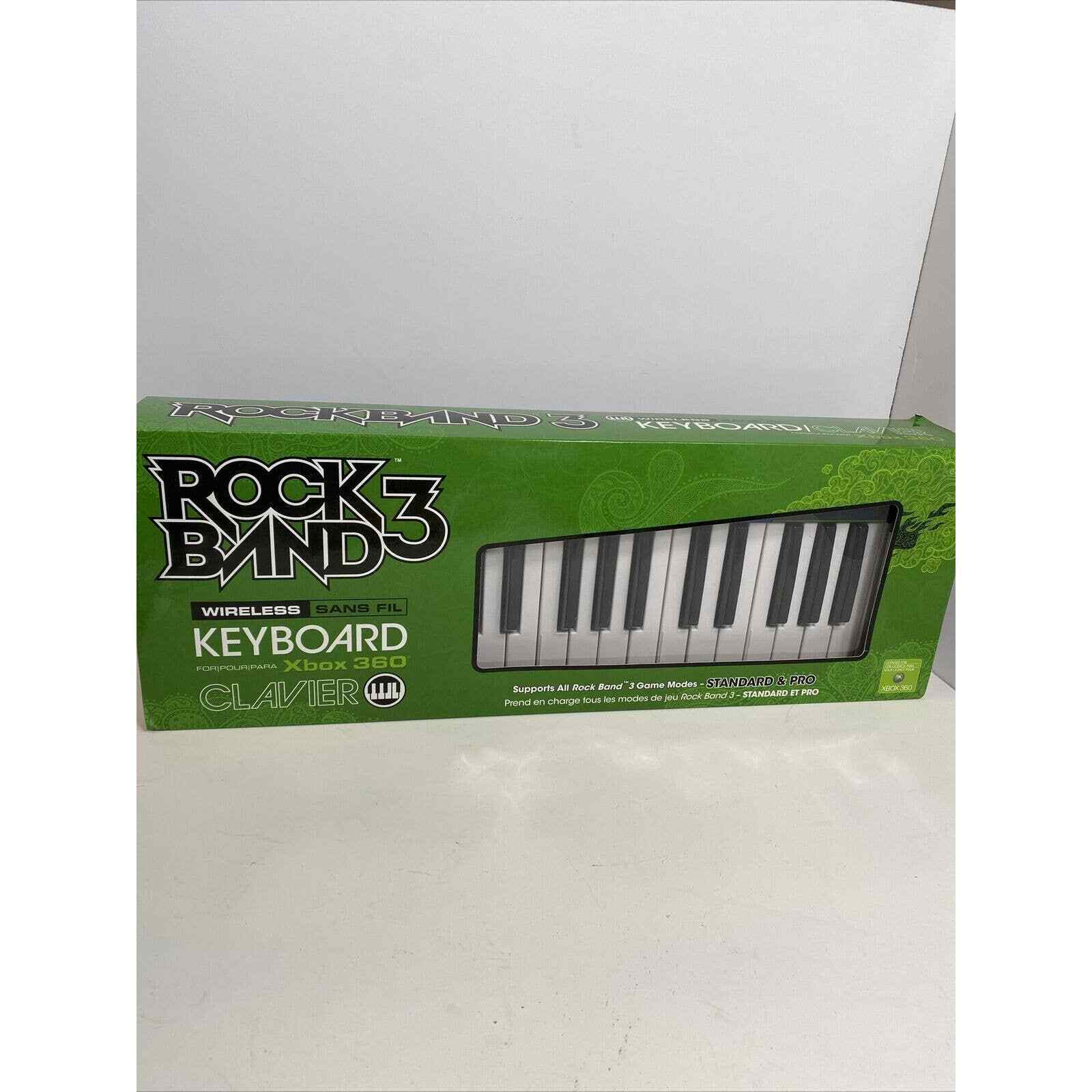 Rock Band 3 + Teclado Wireless Xbox 360 