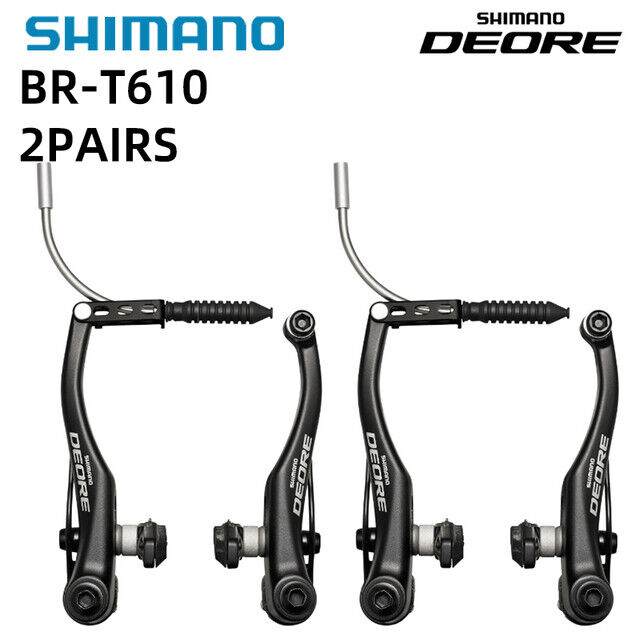 Shimano Deore BR-T610 V-Brake Mountain Bike Front Rear Set Options