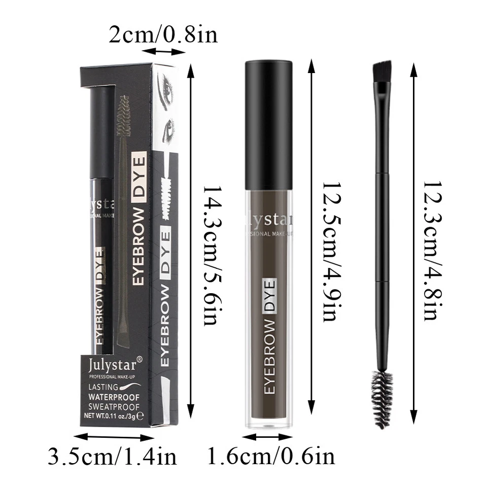 1PC Eyebrow Gel with Brush Waterproof Brow Gel Eye Brow Gel Make up Tools - Image 3 of 4
