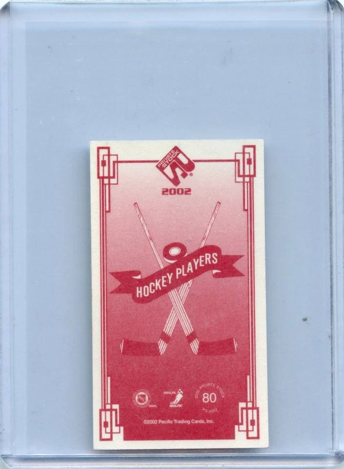 2001-02 Private Stock PS-2002 #80 Pavel Datsyuk - Image 2 of 2