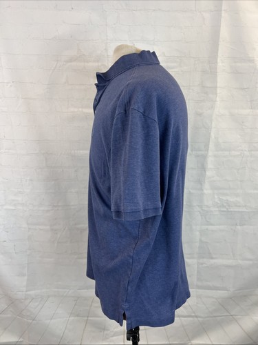Polo Ralph Lauren Men's Blue Solid Polo Shirt XL $98 - Picture 4 of 9
