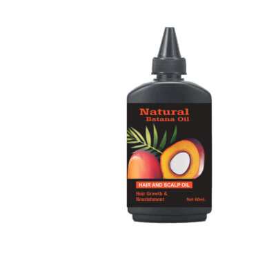 Natürliches Batanaöl Haarwachstum Bio Haarausfall Behandlung 100% reines Öl 60ml