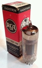 RCA Electronic Tube 6BU8 VTG NOS NIB Rare USA Vacuum Audio