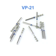 10 Pcs/Box Dental FG Diamond Burs VP-21 Depth Marking Type Shank Multi-Use 1.6mm