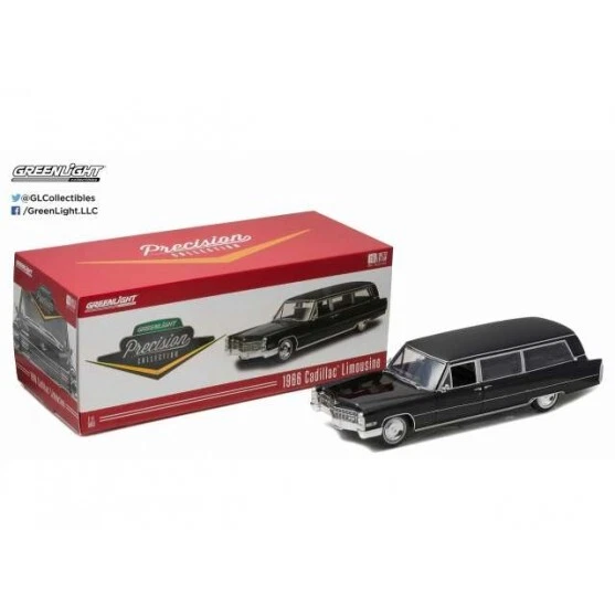 Cadillac S&S limousine 1966 black 1:18 - Immagine 3 di 3