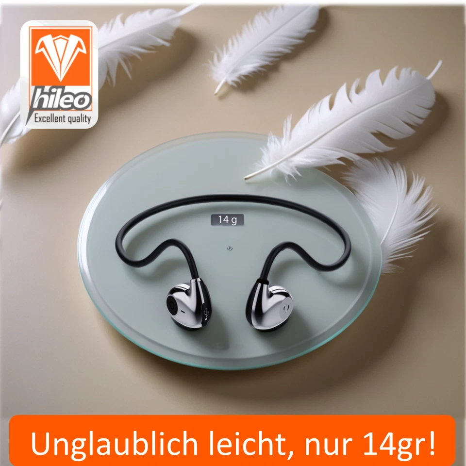 Kabellose Bluetooth-Kopfhörer Drahtlose Ohrhörer USB wiederaufladbar mit Mik - Bild 3 von 4