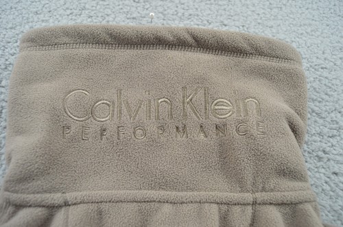 Chaleco de rendimiento Calvin Klein talla mediana para mujer gris cremallera completa cuello de tortuga acogedor - Imagen 3 de 8
