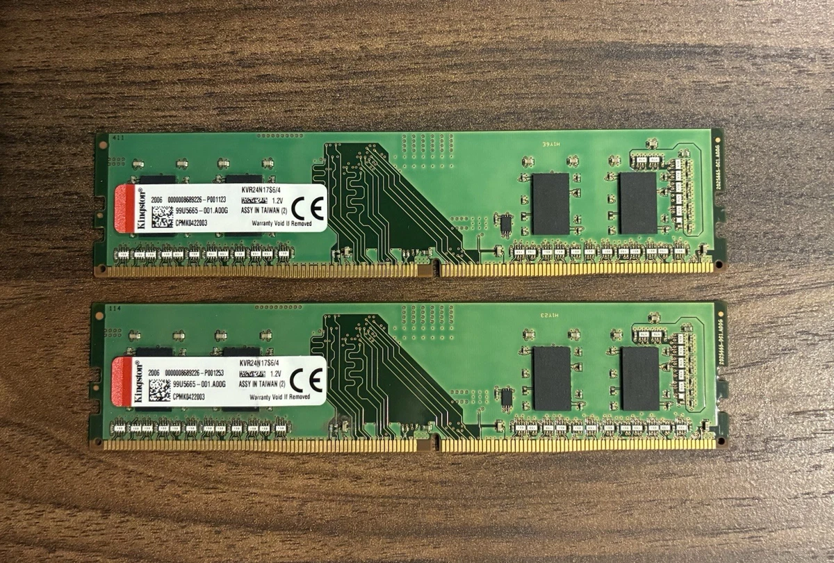 Las mejores ofertas en Kingston PC4-19200 (DDR4-2400) velocidad de