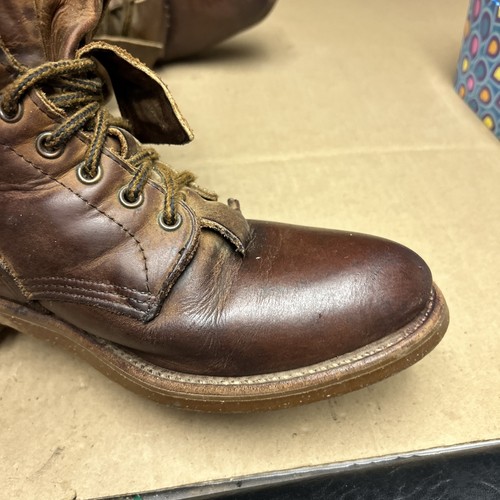 Vintage RED WING Leather Logger Boots Made in USA Size 9.5D - Picture 7 of 24