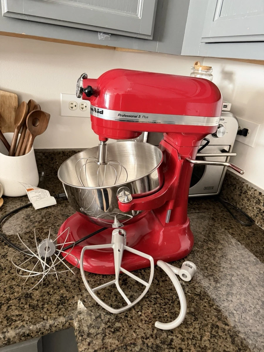 KitchenAid Professional 5 Plus Stand Mixer Red with Bowl