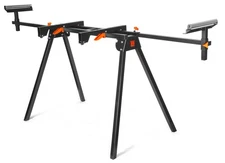 WEN Universal Collapsible Miter Saw Stand, 350-Pound Capacity MSA200