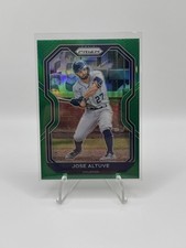 Panini 2021 Prizm Tier II Green Prizm Jose Altuve Houston Astros #179