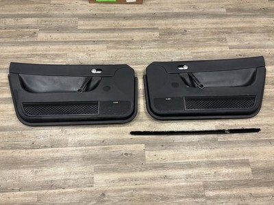 Audi TT Mk1 98-07 Black Door Panel Pair USED OEM *Damaged* See