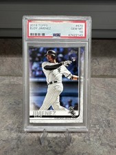 2019 Topps Eloy Jimenez #670 RC PSA 10 Gem Mint White Sox Rookie