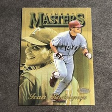 IVAN RODRIGUEZ Masters Rare 1997 Topps Finest Baseball #152 M11 PEELED