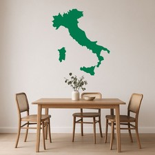 Adesivo murale Italia Italy Italia mappa contorno decorazione parete adesivo decor